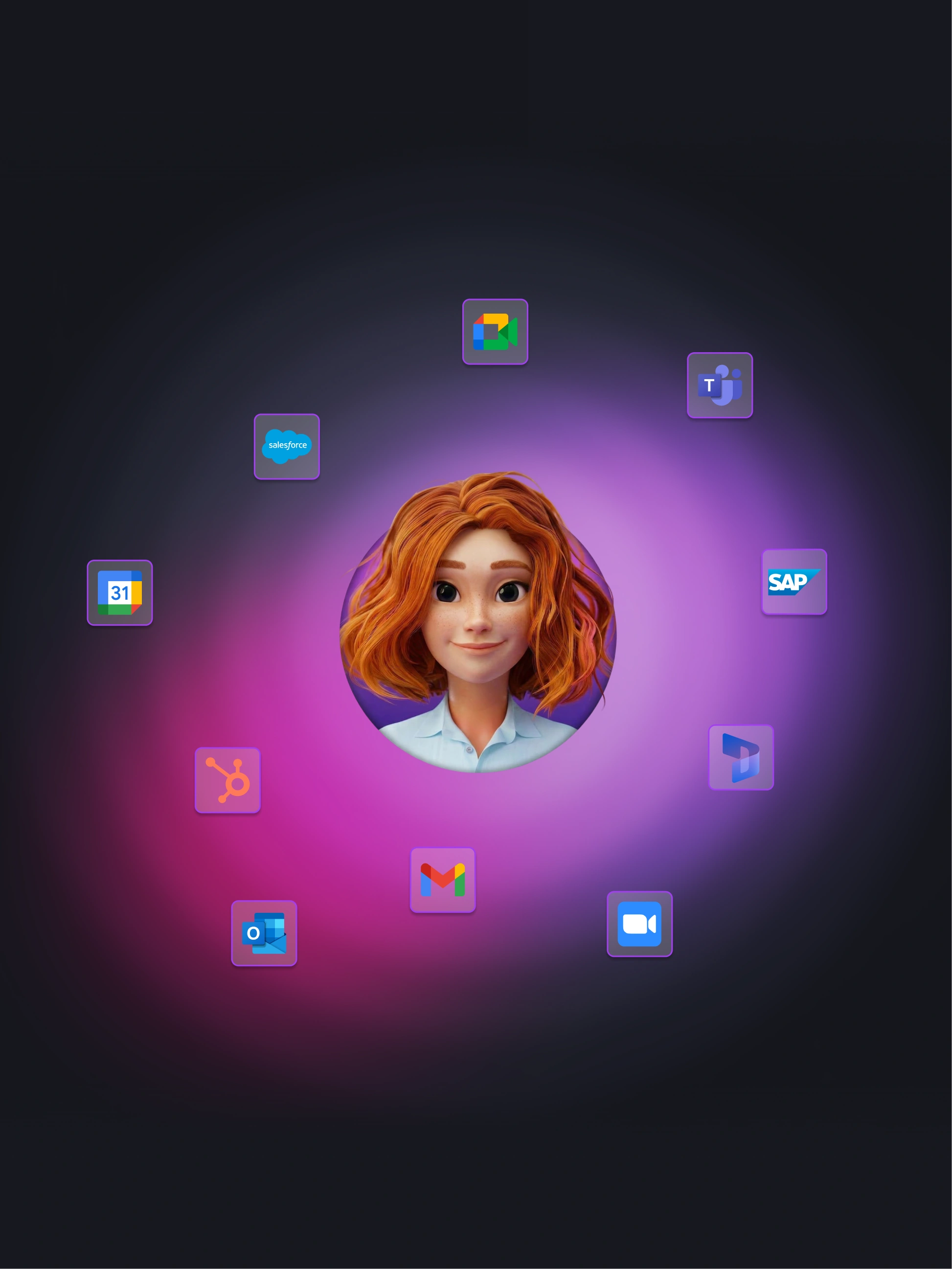 Donna avatar with supported integrations